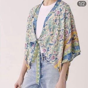 Multi- Color, yellow, turquoise, mint and pinks